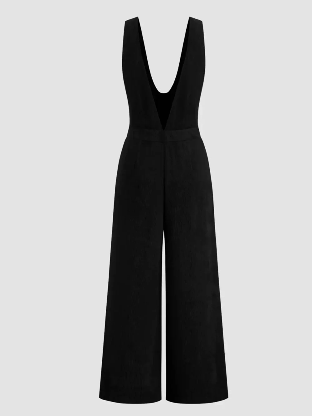 XS Cider Black Corduroy Jumpsuit - Picture 2 of 12